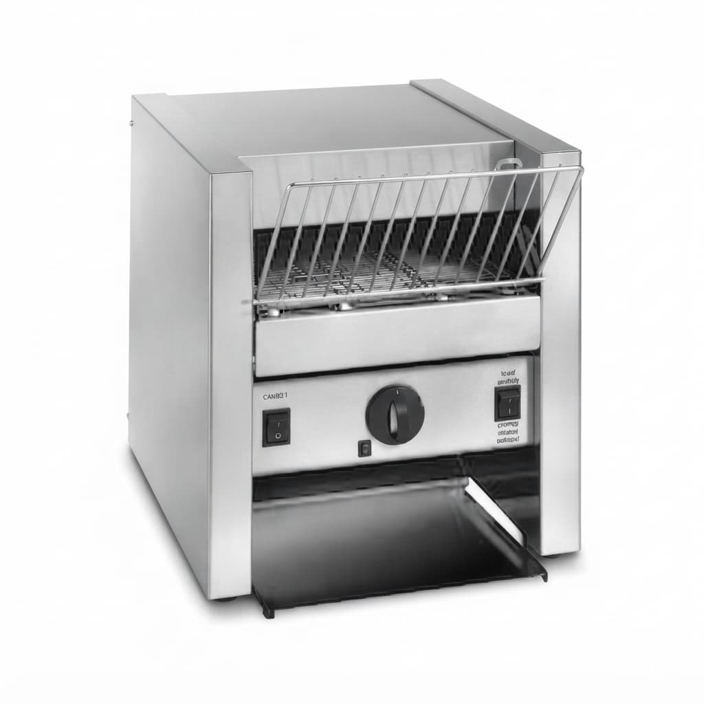 טוסטר מסוע מקצועי Milantoast 018021 – 2 פרוסות לשימוש אינטנסיבי