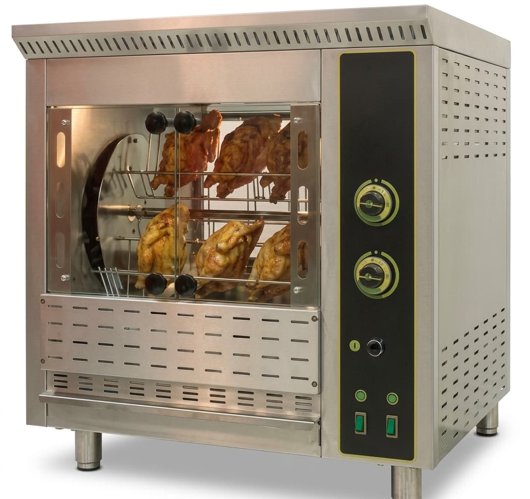גריל עוף גז מקצועי SERGAS T16G