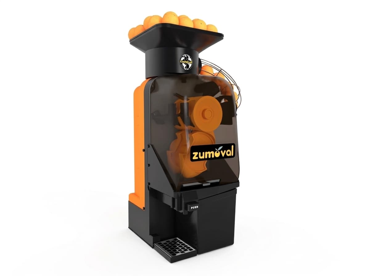 סחטת מיץ אוטומטית עם מעמד עמידה Zumoval Minimatic Mini Stand