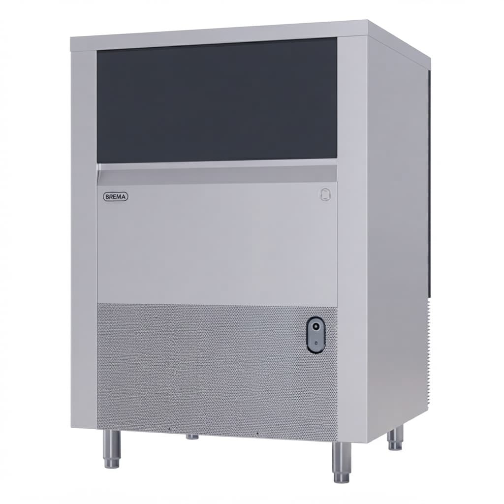 מכונת קרח 152 ק״ג ביממה עם מיכל מובנה - BREMA CB 1565A HC