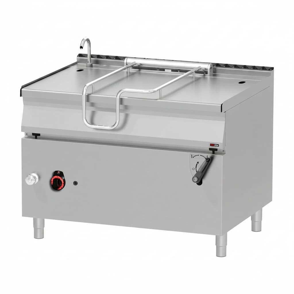 מחבת בישול גז מקצועית נוטה 120 ליטר | REDFOX BR 90/120 G