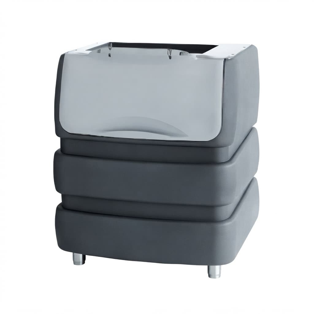 מיכל אחסון קרח 180 ק"ג - BIN240PE*G-TM 22'+SPLIT