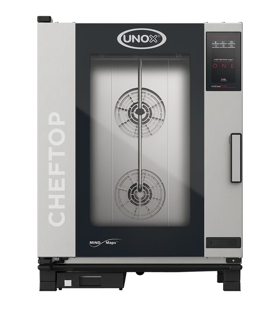 תנור קומבי מקצועי 10 מגשים GN 1/1 - UNOX CHEFTOP MIND.Maps™ ONE XEVC-1011-E1RM